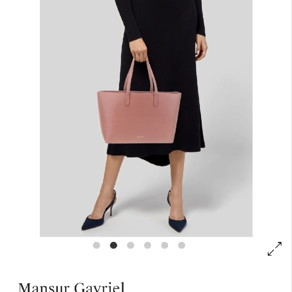 Mansur Gavriel Pink Tote Bag